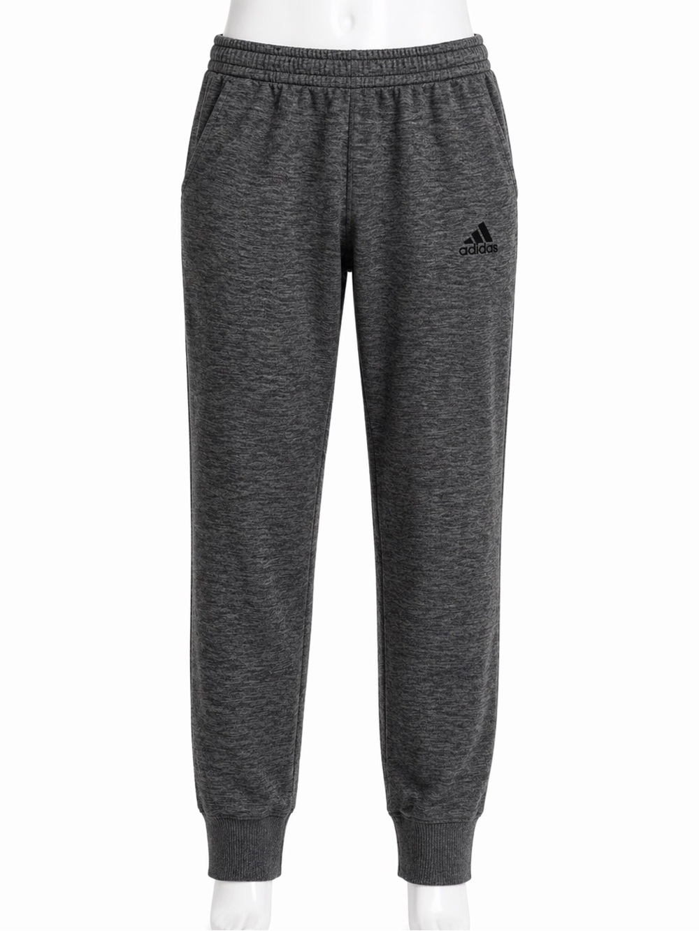 adidas Dark Gray Jogger Sweatpants size small - Picture 1 of 6